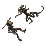 Alien Vs. Depredador Juguete 2 Figuras Set Predator