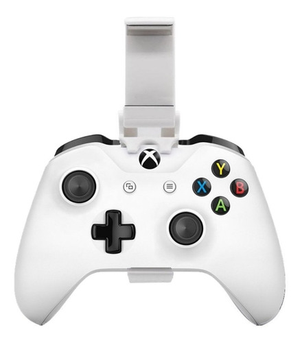 Suporte Para Celular Smartphone Controle Xbox One Cor Branco