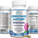 Suplemento Natural Para La Menopausia 60 Capsulas Hecho Usa