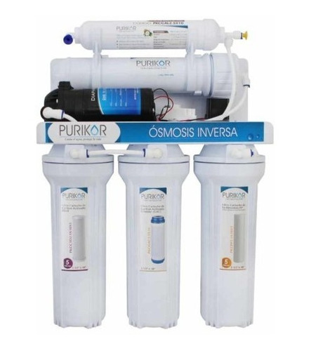 Purificador De Agua Osmosis Inversa 100 Gpd 5 Etapas Purikor