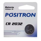 Bateria Alarme Positron G3 G4 G5 Cr2032 Unidade Serjão Motos