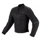 Campera Moto Ruta Cordura Mujer Nto City Evo Vxv