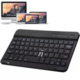 Teclado Bluetooth Inalambrico Recargable Para Celular Tablet