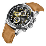 Reloj Casual Naviforce Para Hombre, Deportivo, Impermeable