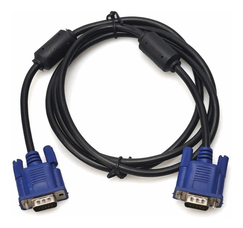 Cable Vga Vga 1.5 Metros Pc Monitor Tv Doble Filtro Macho