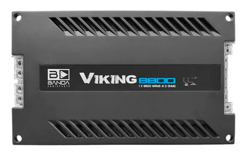 Amplificador Potencia Banda Viking 8800rms 2ohms 