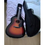 Violão Elétro Acustico Fender Com Case Cd 60ce Sbst Inteiro