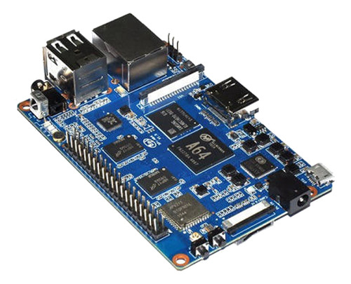 Placa Única C Allwinner A64 De Cuatro Núcleos Banana Pi M64