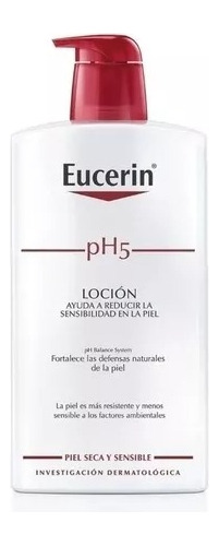  Crema Para Cuerpo Eucerin Ph5 Loción Hidratante Botella 1lt