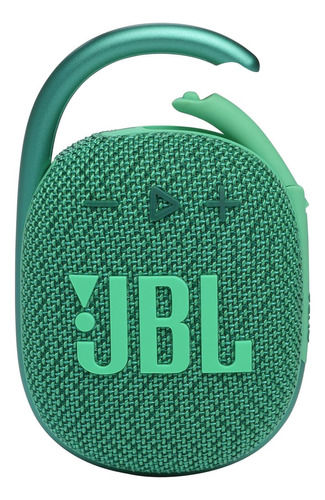 Bocina Jbl Clip 4 Eco Portátil Con Bluetooth Waterproof Green