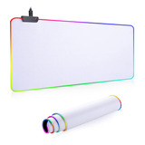 Mousepad Dr Catch, Antideslizante, Rgb, 30 X 80 Cm, Blanco