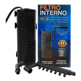 Filtro Interno Aquário 300l/h 3w Silencioso Wfish Wf-32 127v