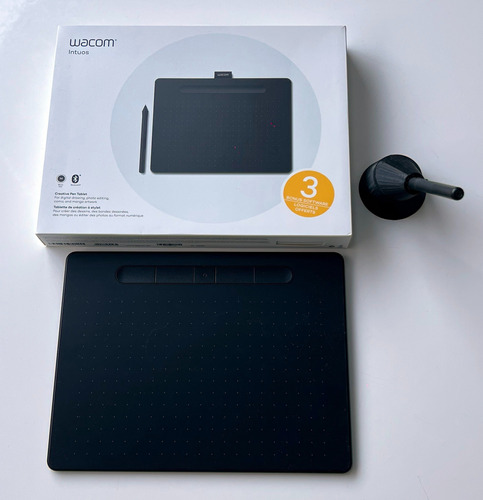 Tableta Gráfica Wacom Intuos M  Ctl-6100wl Bluetooth Black