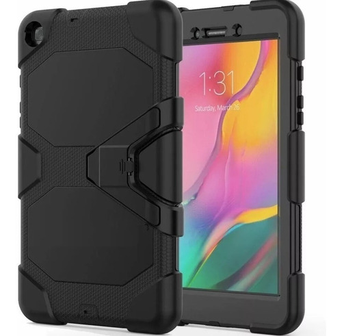 Funda Uso Rudo Galaxy Tab A 8.0 2019 Sm-t290 Cristal Templad