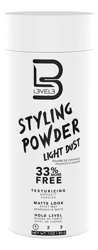 Level 3 Styling Powder Light Dust Polvo Texturizante Pelo