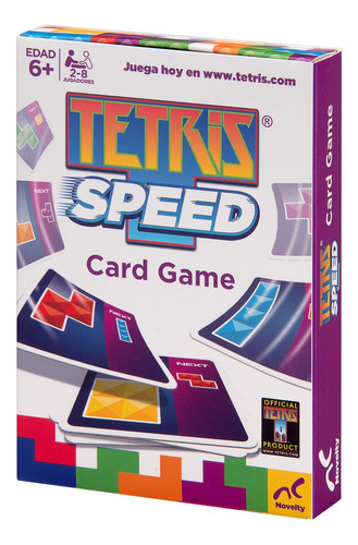 Novelty Tetris Speed Card Game