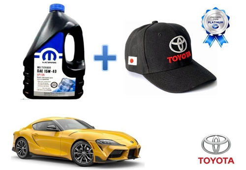 Garrafa Aceite Mopar + Gorra Toyota Supra 2021 A 2023