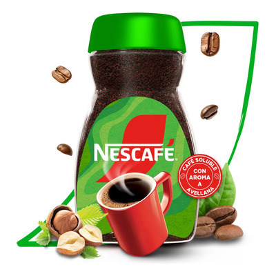 Nescafé Clásico Aroma a Avellana Café 100% Puro Soluble Frasco de 120g | MercadoLibre