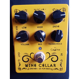 Pedal Contrabaixo Caline Wine Cellar  Distorção Com Di !