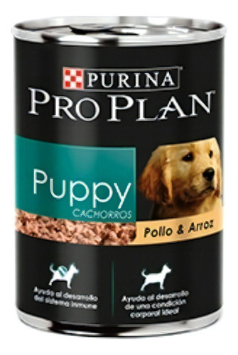 Latas Proplan Puppy Complete Alimento Húmedo Paquete 12 Pzas