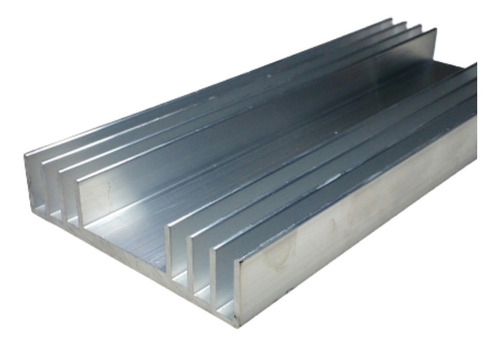 Dissipador De Calor Aluminio 8,62cm Largura  C/ 15 Cm