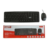 Combo Teclado Numerico + Mouse Optico Alambrico Usb Español