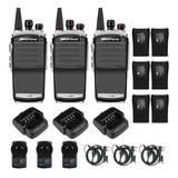 Handy Baofeng Kit X3 Ks-305 Radio Uhf 5w 16ch 10km + Extras