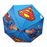 Paraguas Infantil Super Heroes Superman Licencia Orig Dc