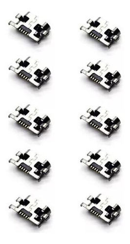 Conector Carga Moto G2 Xt1068 Xt1069 10 Unidades Oferta