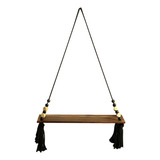 Estante Colgante De Pared De Macramé, Estante Organizador,