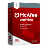 Mcafee Antivirus 2024 1 Equipo 1 Año