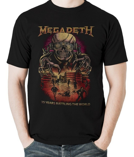 Playera Megadeth 