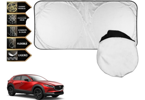 Protector Cubresol Plt Con Ventosas Mazda Cx30 2024