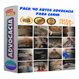 Pack Canva Advogados Advocacia Templates Editável 40 Artes