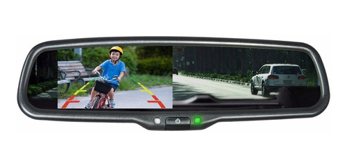 Espejo  Retrovisor Con Monitor 4.3 Y  Camara Tipo Agencia Nissan March Y Np300 Frontier