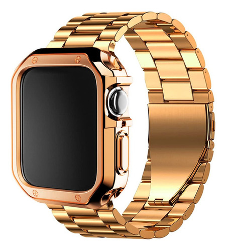 Correa Y Funda De Tpu Para Apple Watch Iwatch Se 9 8 7 6 5 4