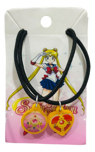 Kit 30 Colares Da  Sailor Moon Anime Amizade Atacado