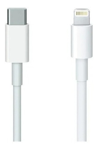 Cable Compatible iPhone Usb-c A Lightning Carga Rapida Noga Color Blanco