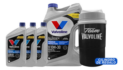 Kit 8 Litros Valvoline Premium Protection Synthetic 10w30