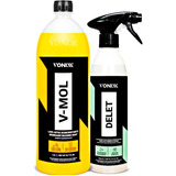 Delet Limpador Pneus + Shampoo Desengraxante V-mol Vonixx