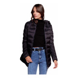 Campera Con Piel Interior Importada Puffer Súper Abrigada