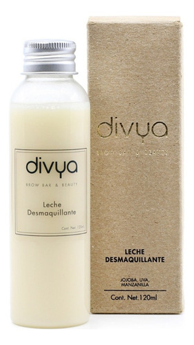 Leche Desmaquillante Facial Limpiadora 120ml Divya