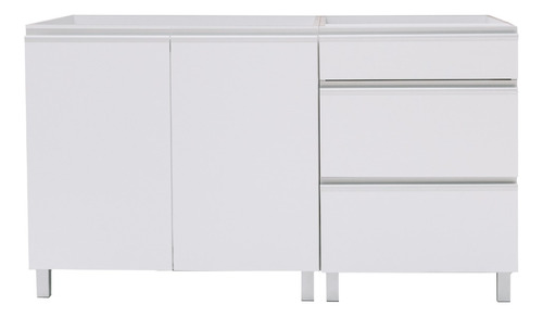 Mueble Cocina Bajo Mesada 140 Cm