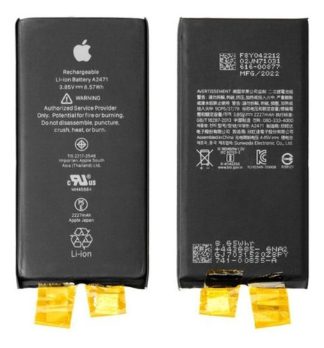 Bateria iPhone 12mini Original Sin Flex Con Garantia 6 Meses