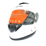 Casco Moto Cerrado Deportivo Con Visera