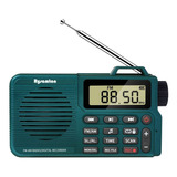 Rysamton Radio Am/fm, Grabadora De Radio Digital, Altavoz D.