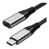 Zeroneteck Cable De Extensión Usb Tipo C (3 Pies/10 Gbps), U