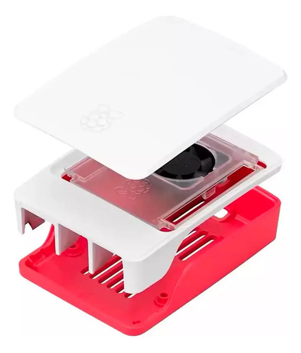 Case Oficial P/ Raspberry Rpi5 Pi5 Pi 5 C/ Cooler Fan C/ Nf