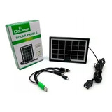 Cargador Panel Solar 8w, 6v Celular Energía Solar 