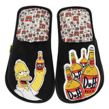 Pantufla Duff Homero Los Simpson Para Hombre